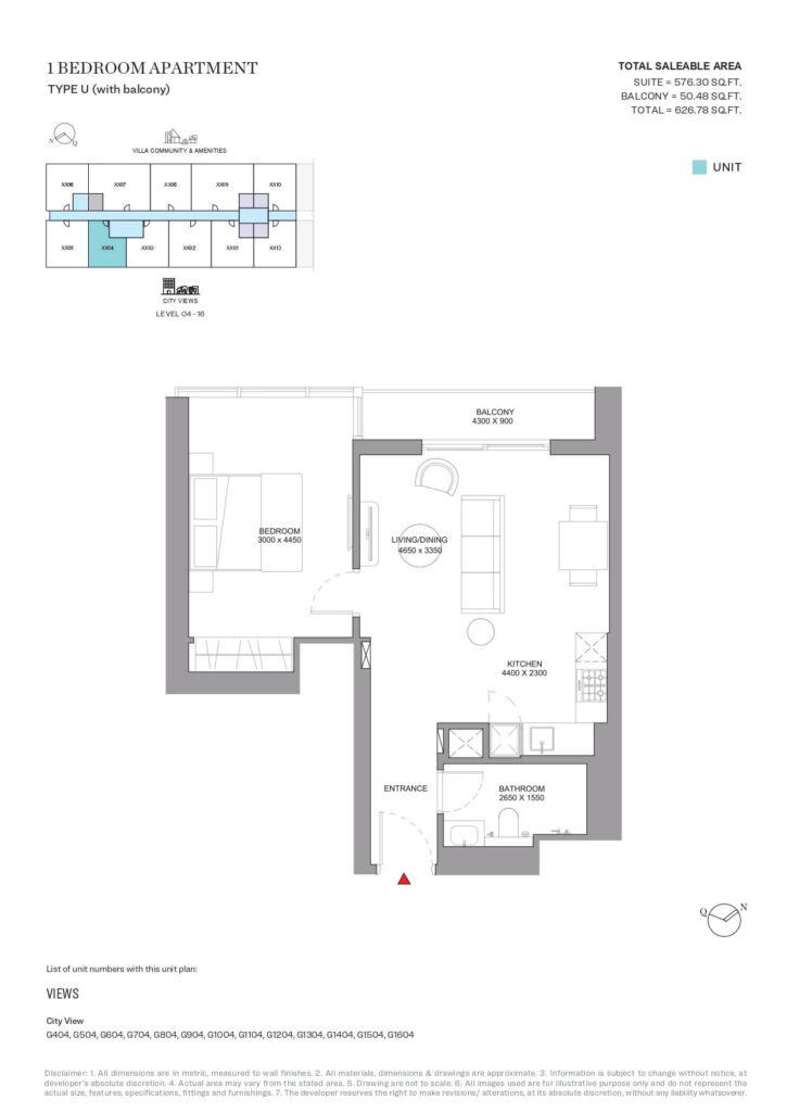 Sobha Orbis Floor Plan6