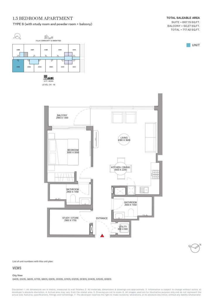 Sobha Orbis Floor Plan8